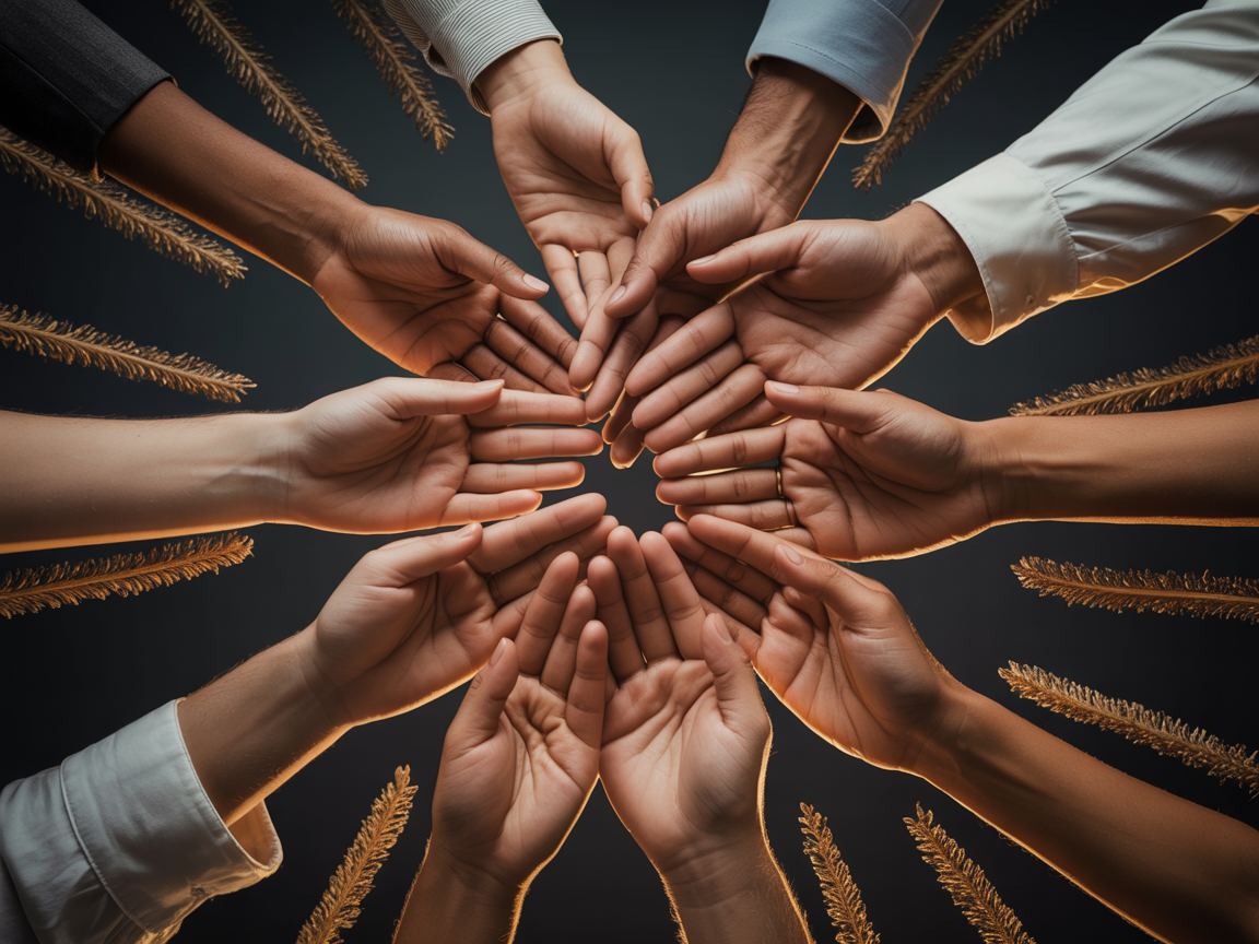 Manos que ayudan - Compromiso social y solidaridad