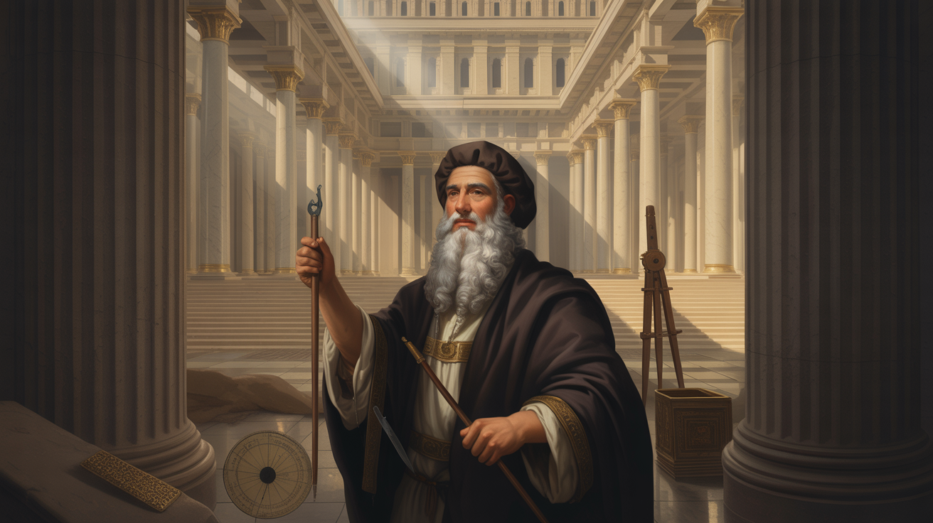 Hiram Abif - El Maestro Constructor del Templo de Salomón