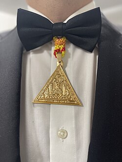 Medalla distintiva de la Logia Hiram Abif Nº 80